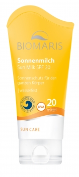 BIOMARIS Sonnenmilch LSF 20 pocket
